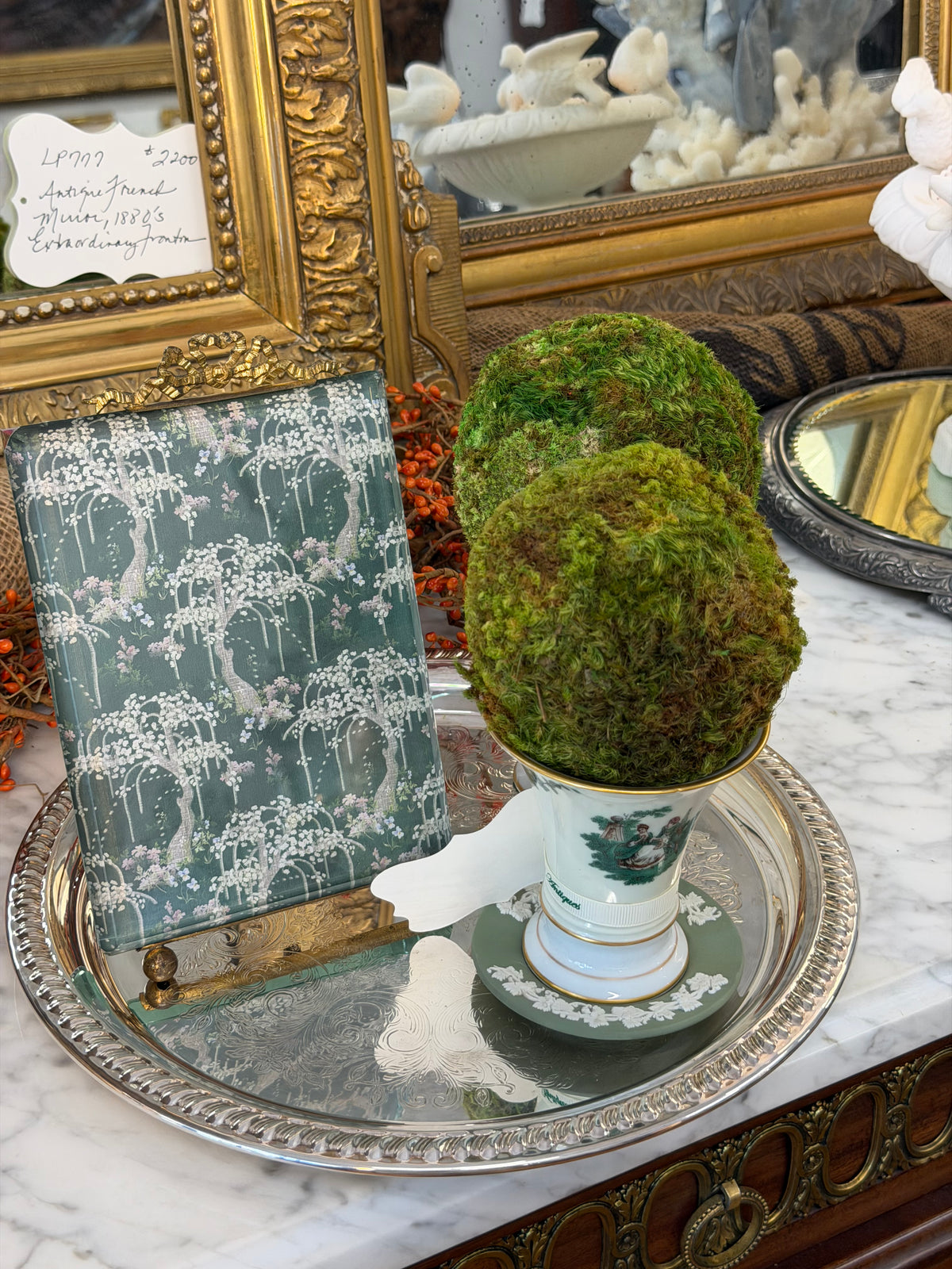 Antique French Ormolu Frame