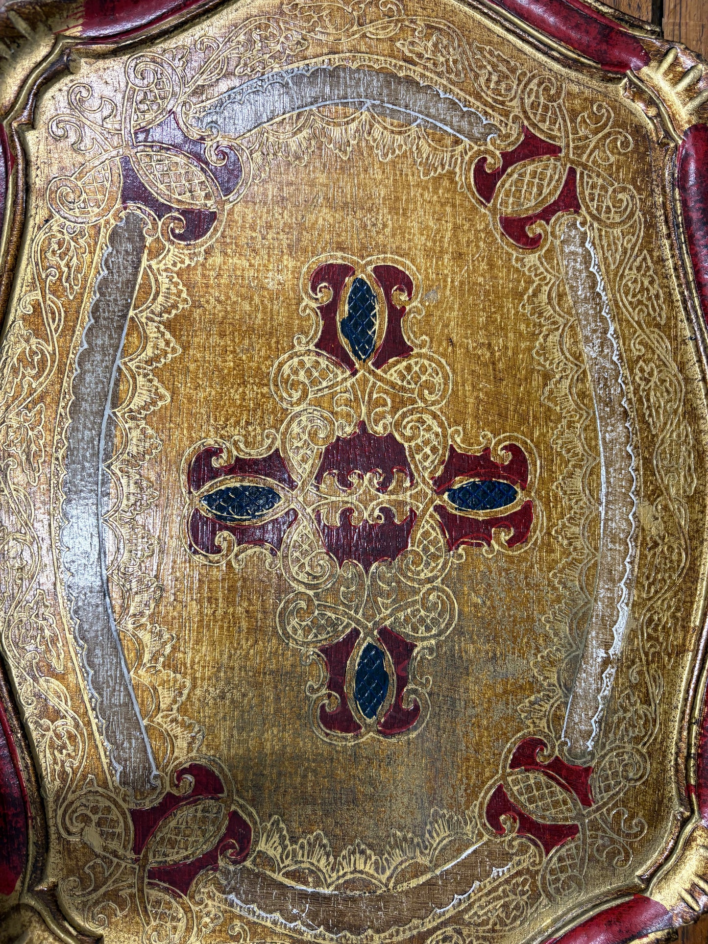 Vintage Large Florentine Tray