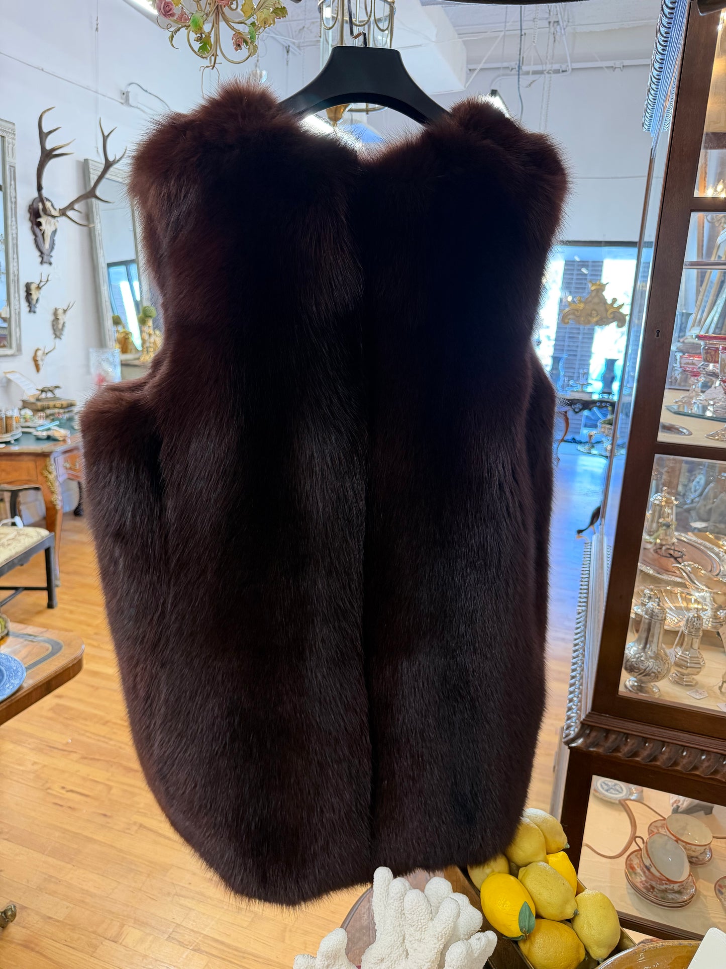 Giatas Bros, Red Fox Vest Fur