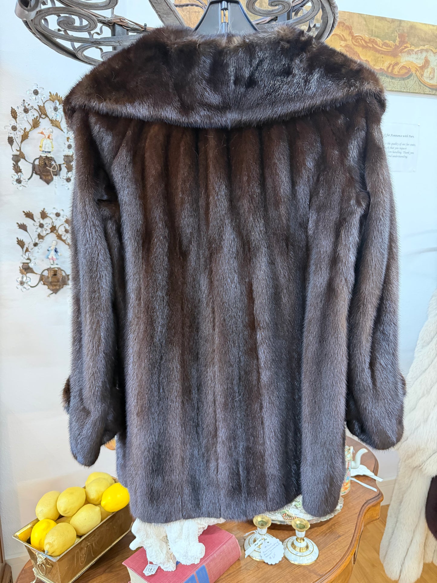 Saks 5th Ave, Mink Jacket