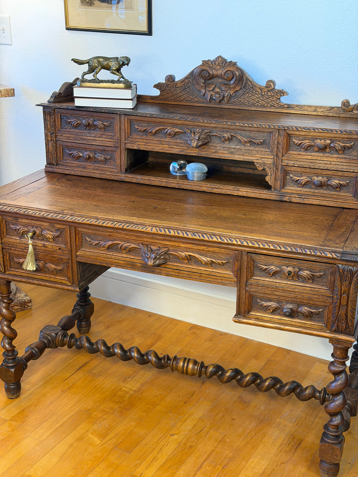 Antique French Renaissance Style Desk