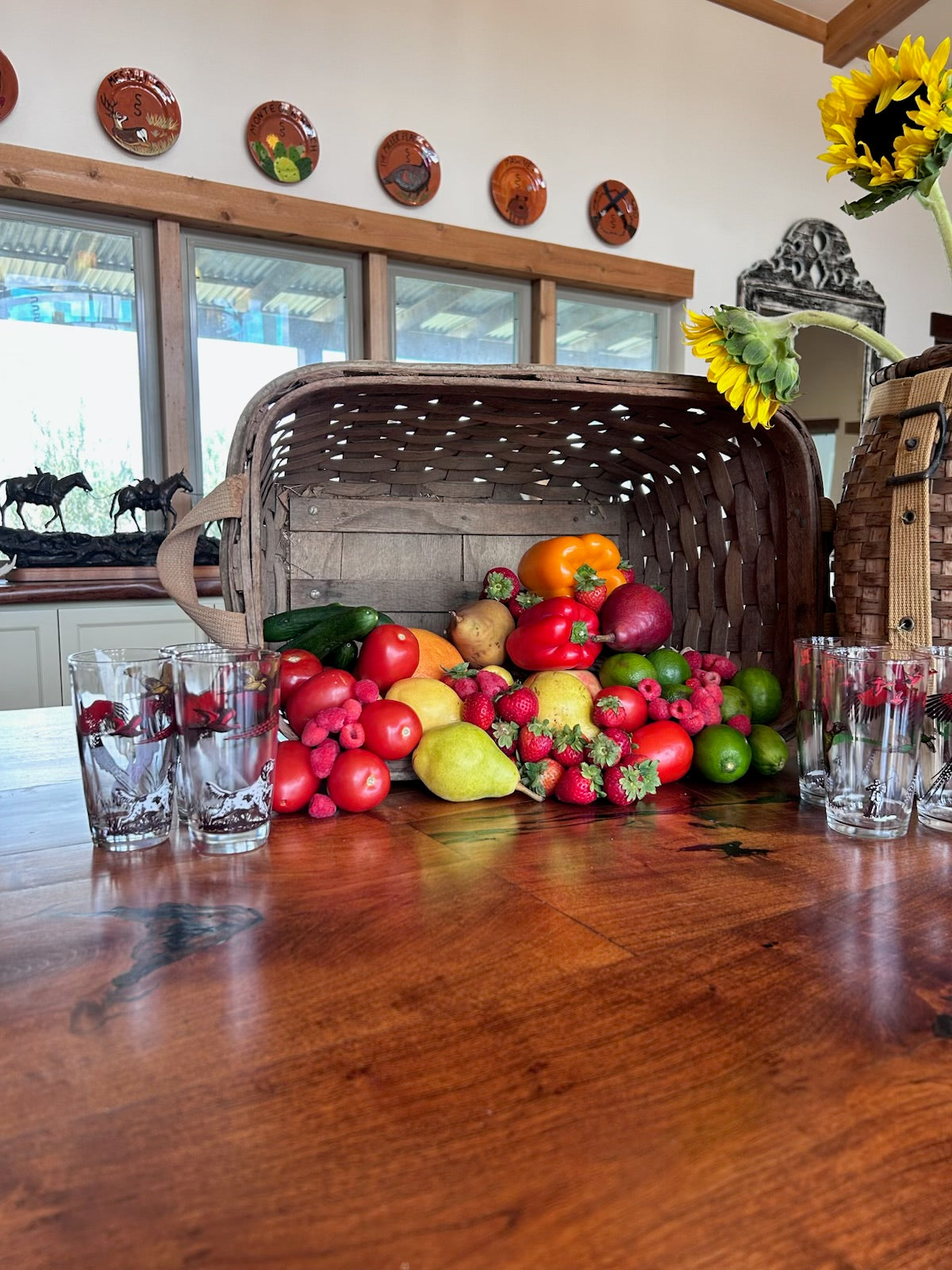 Vintage English Basket