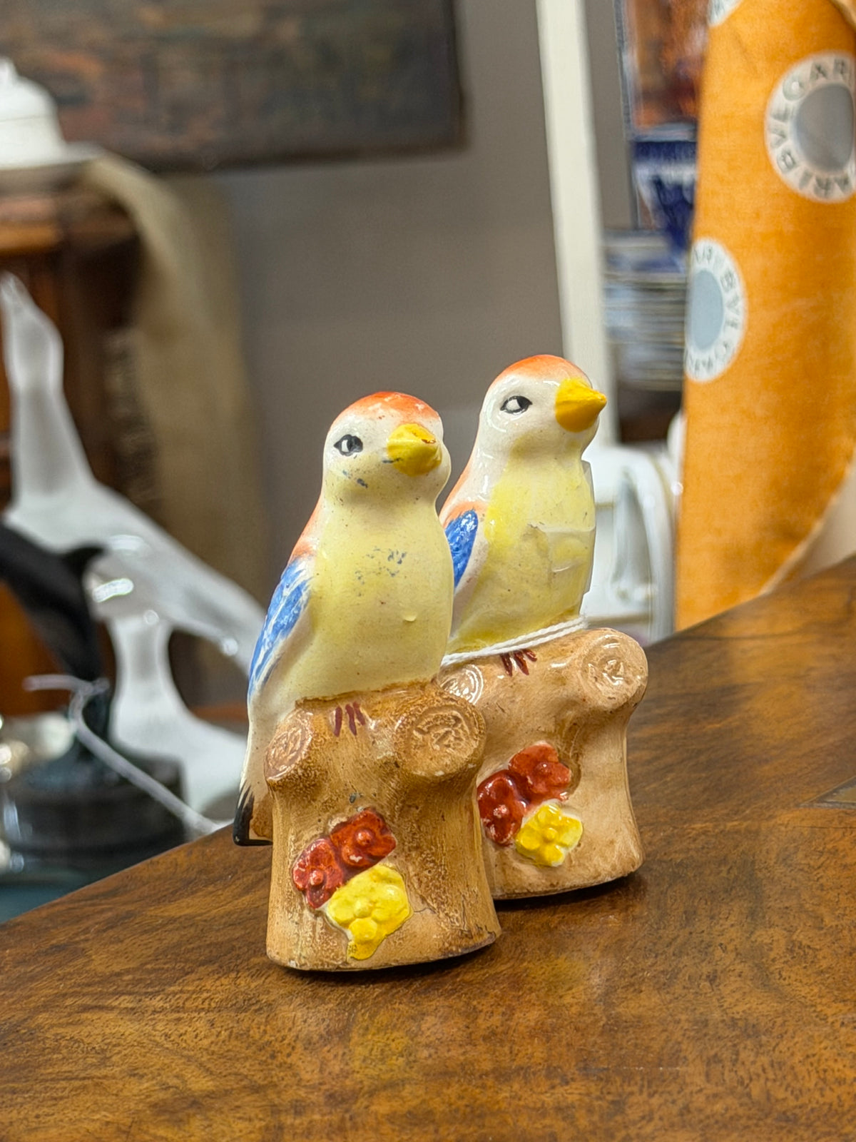 Vintage Bird, Salt and Pepper Shakers