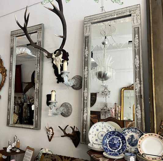 Antique italian mirrors purchased in Parma, Italy (sold as a pair)