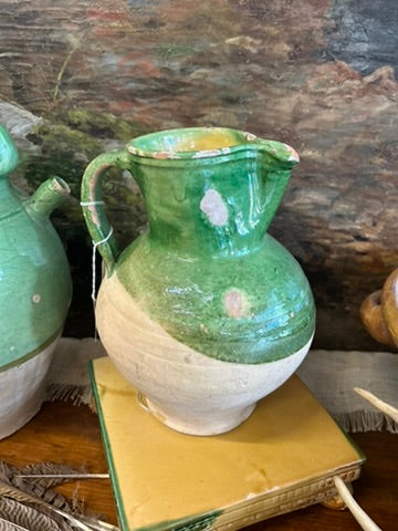 French antique Castelnaudary pitcher