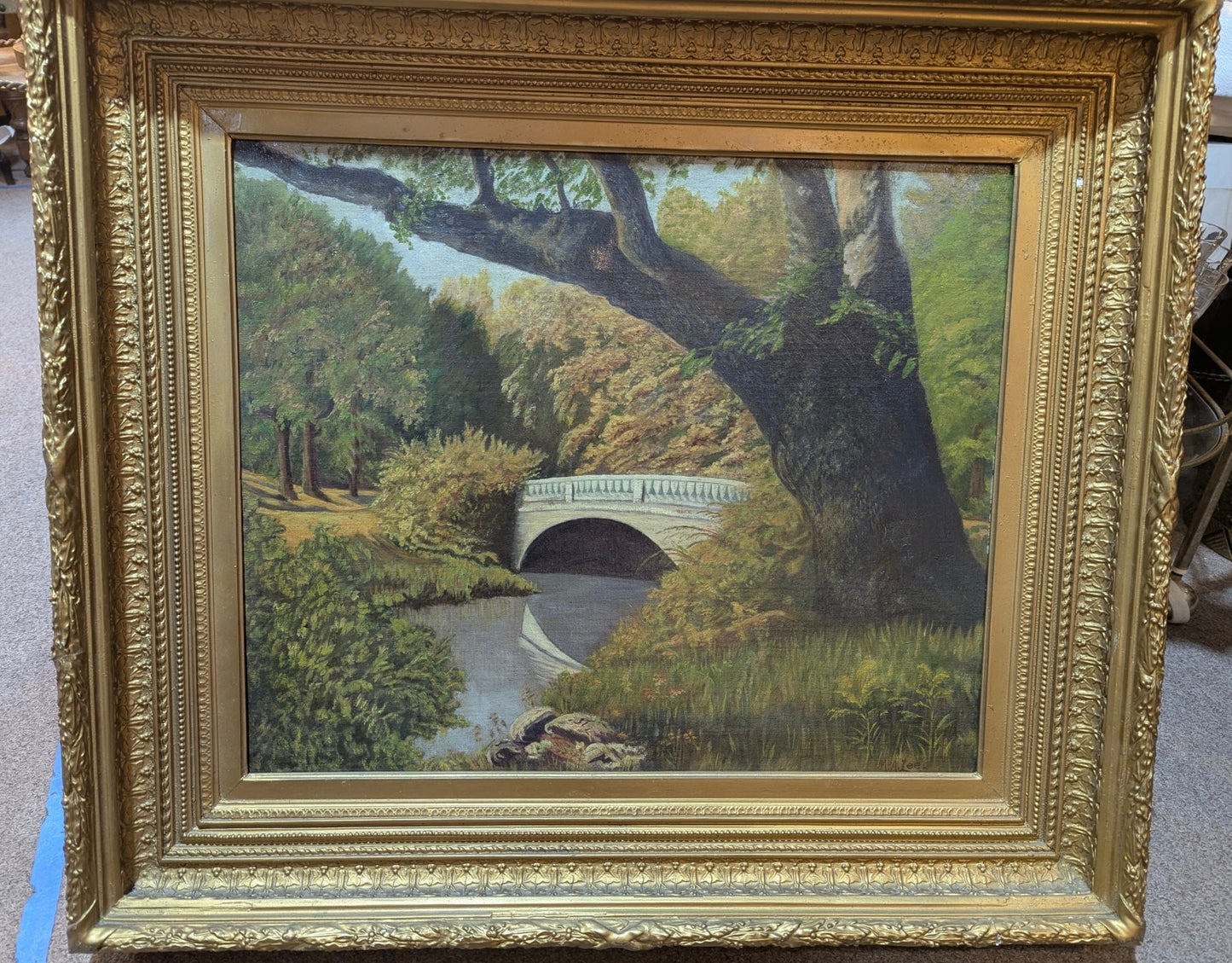 Painting - Scene in Cherokee Park