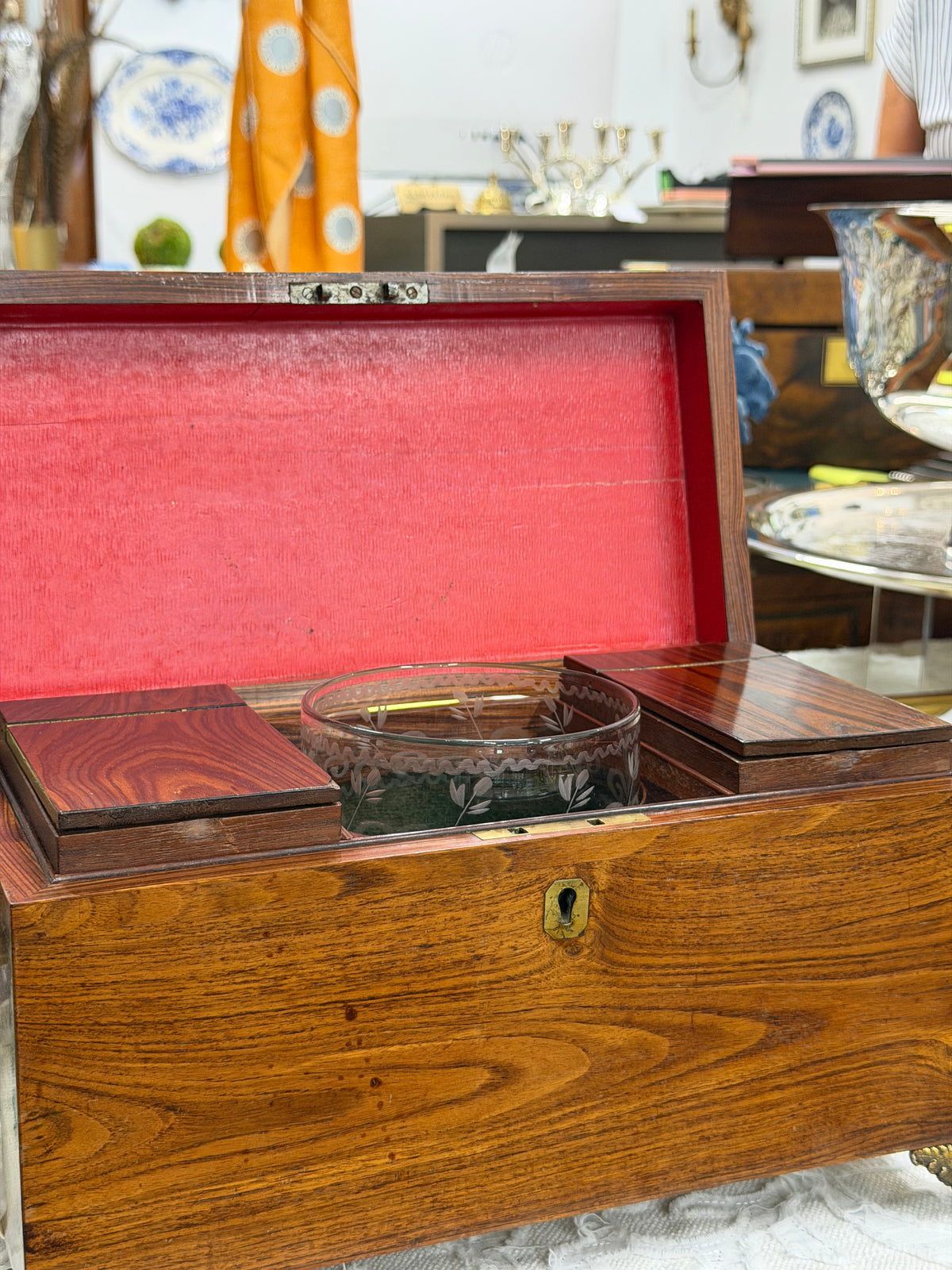 Antique Tea Caddy Circa 1830s