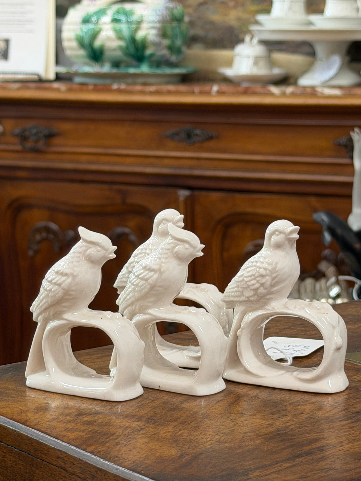 Vintage Ardalt, Four Bird Napkin Rings