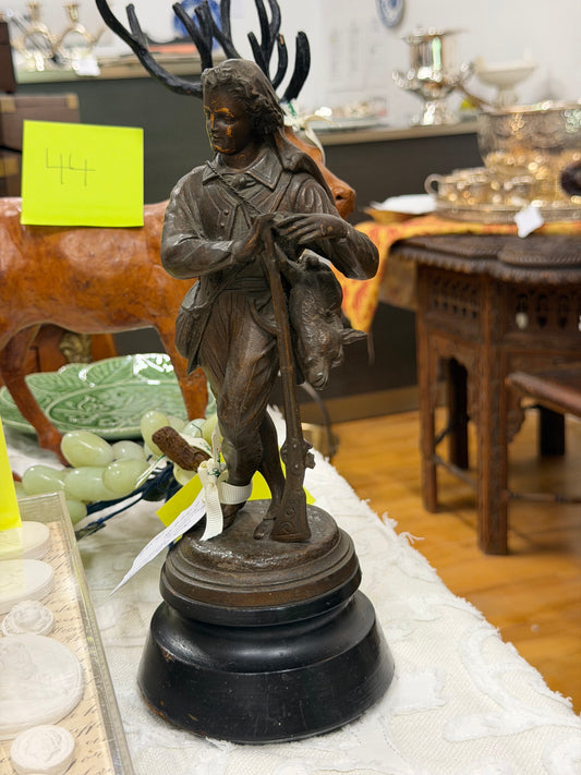 Early 20th European Bronze Statue Sculpture