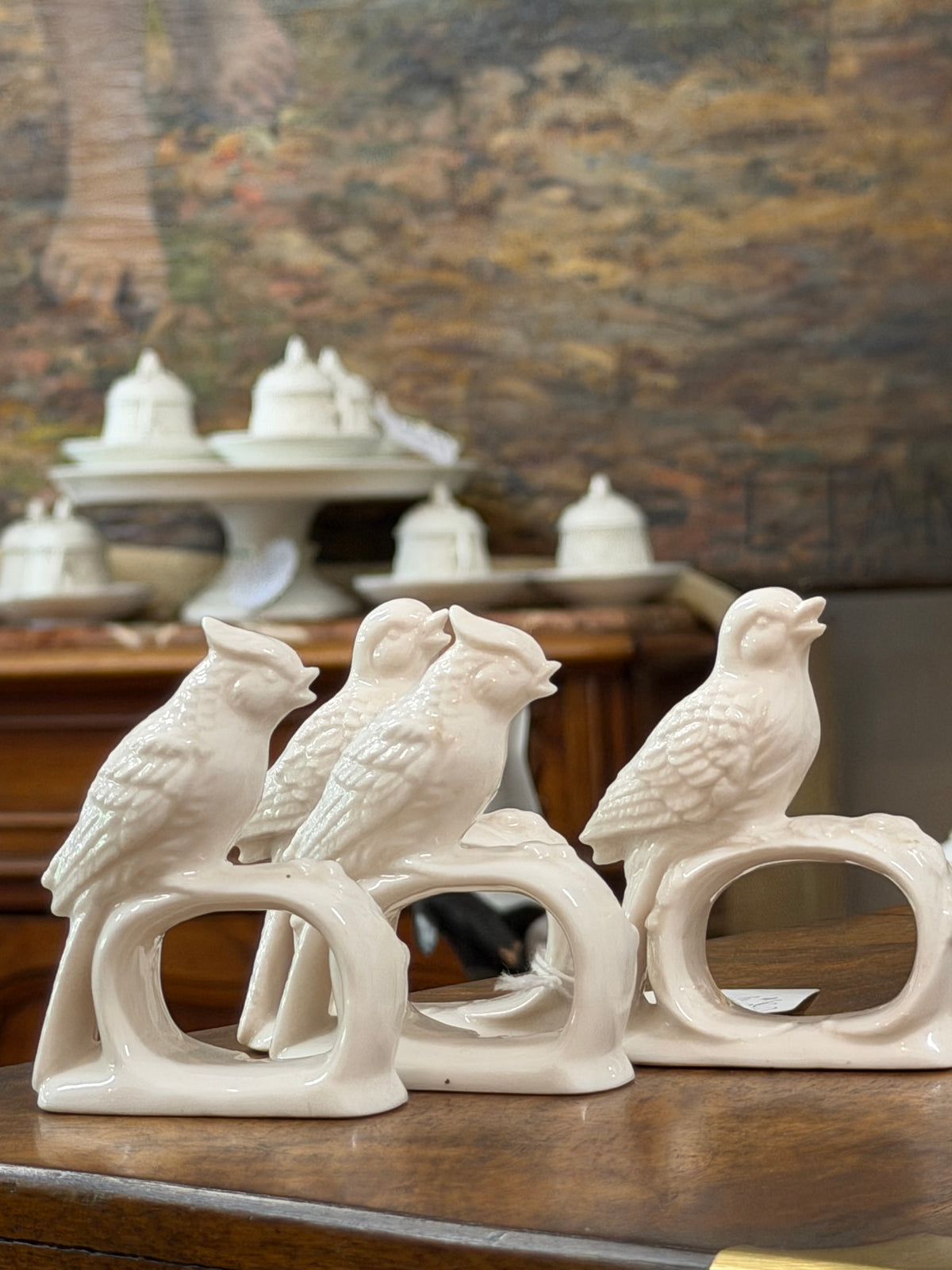 Vintage Ardalt, Four Bird Napkin Rings