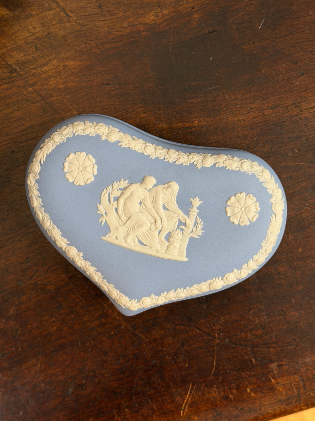 Wedgwood Jasperware Heart Box