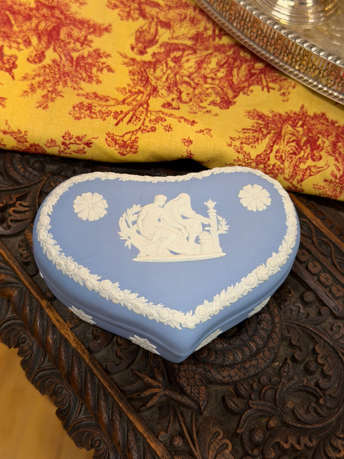 Wedgwood Jasperware Heart Box