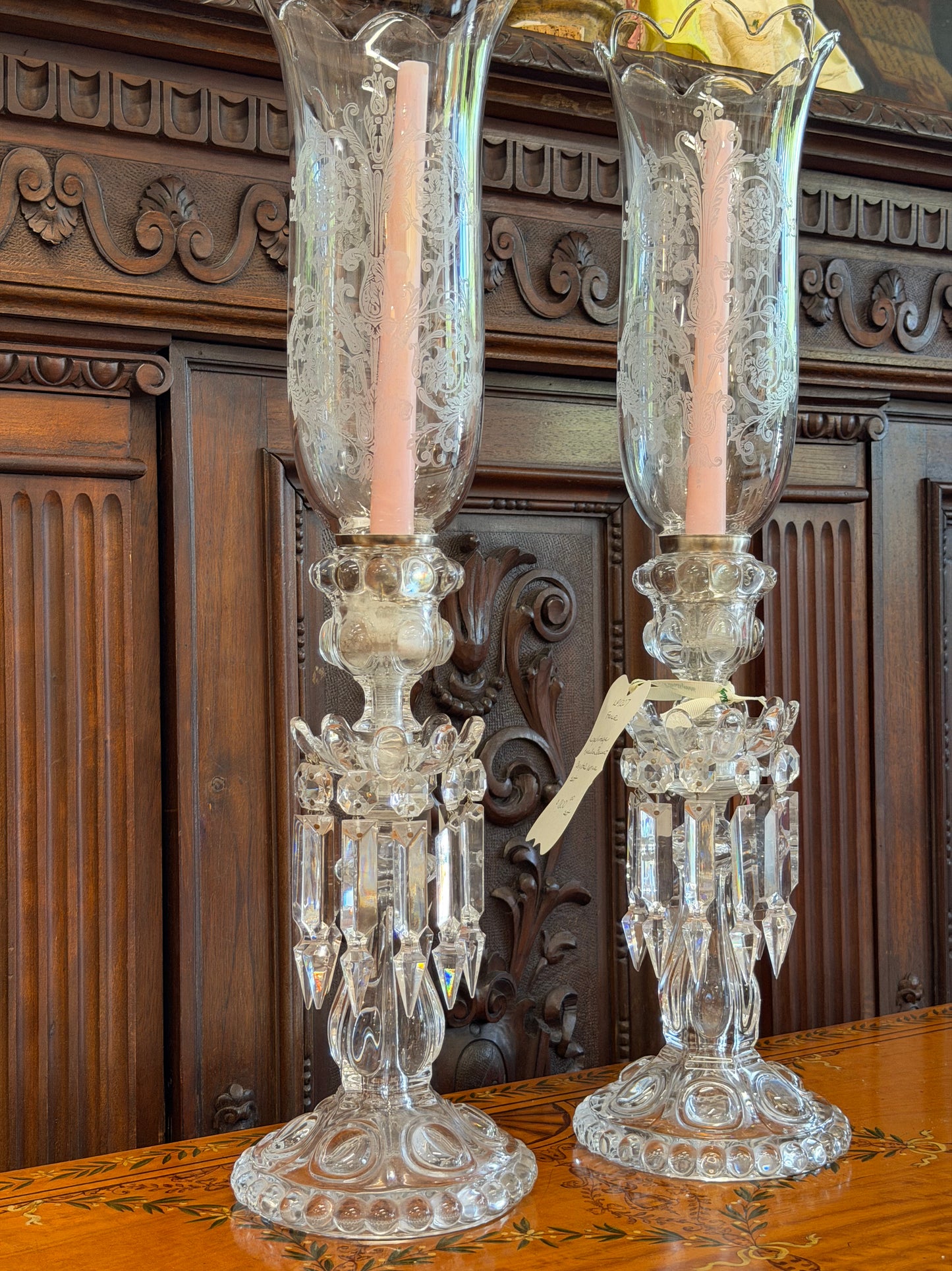 Medallion Baccarat Chrystal Verrine Set