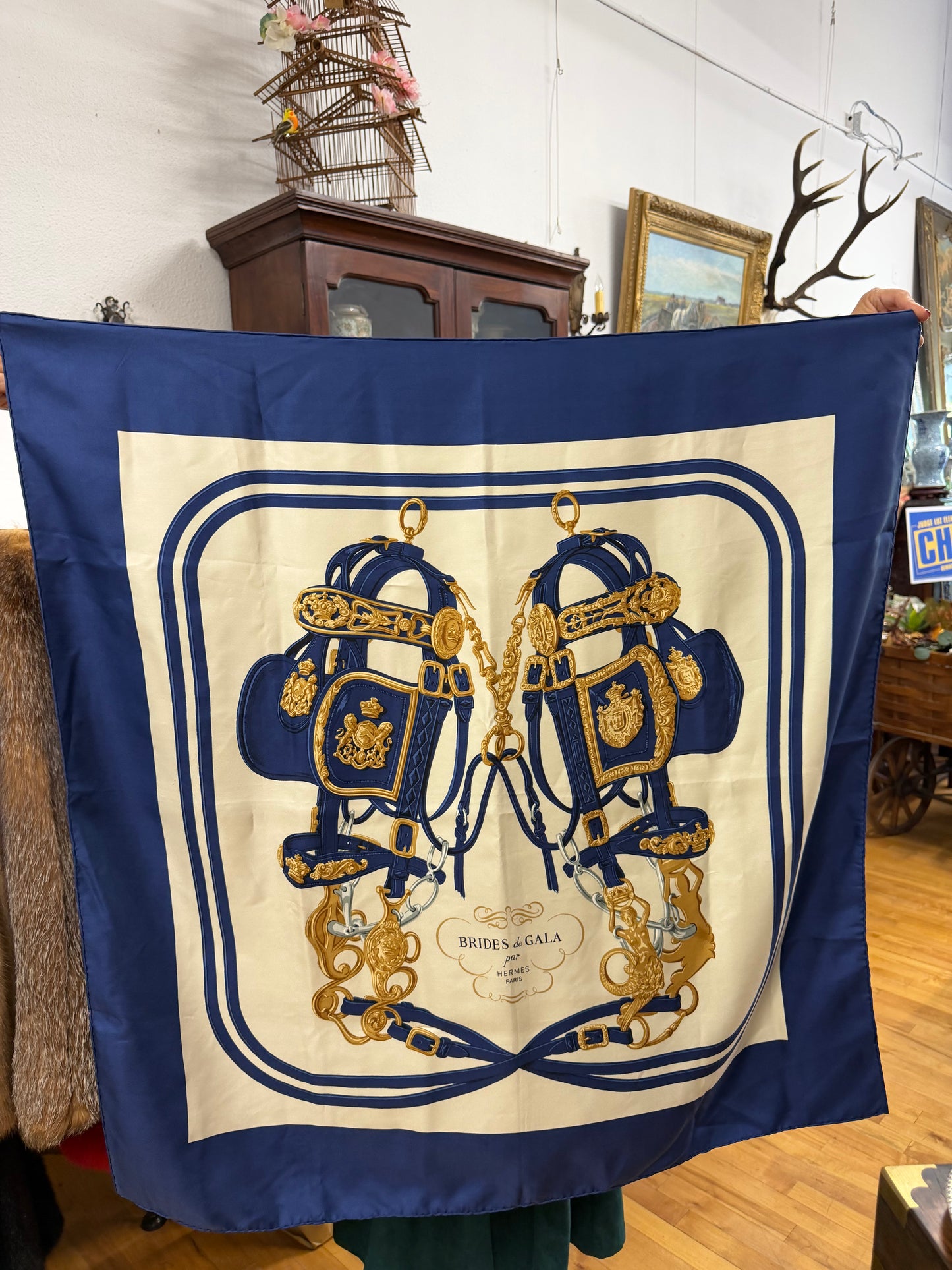 Hermès Brides de Gala Silk Scarf | 1957 Design