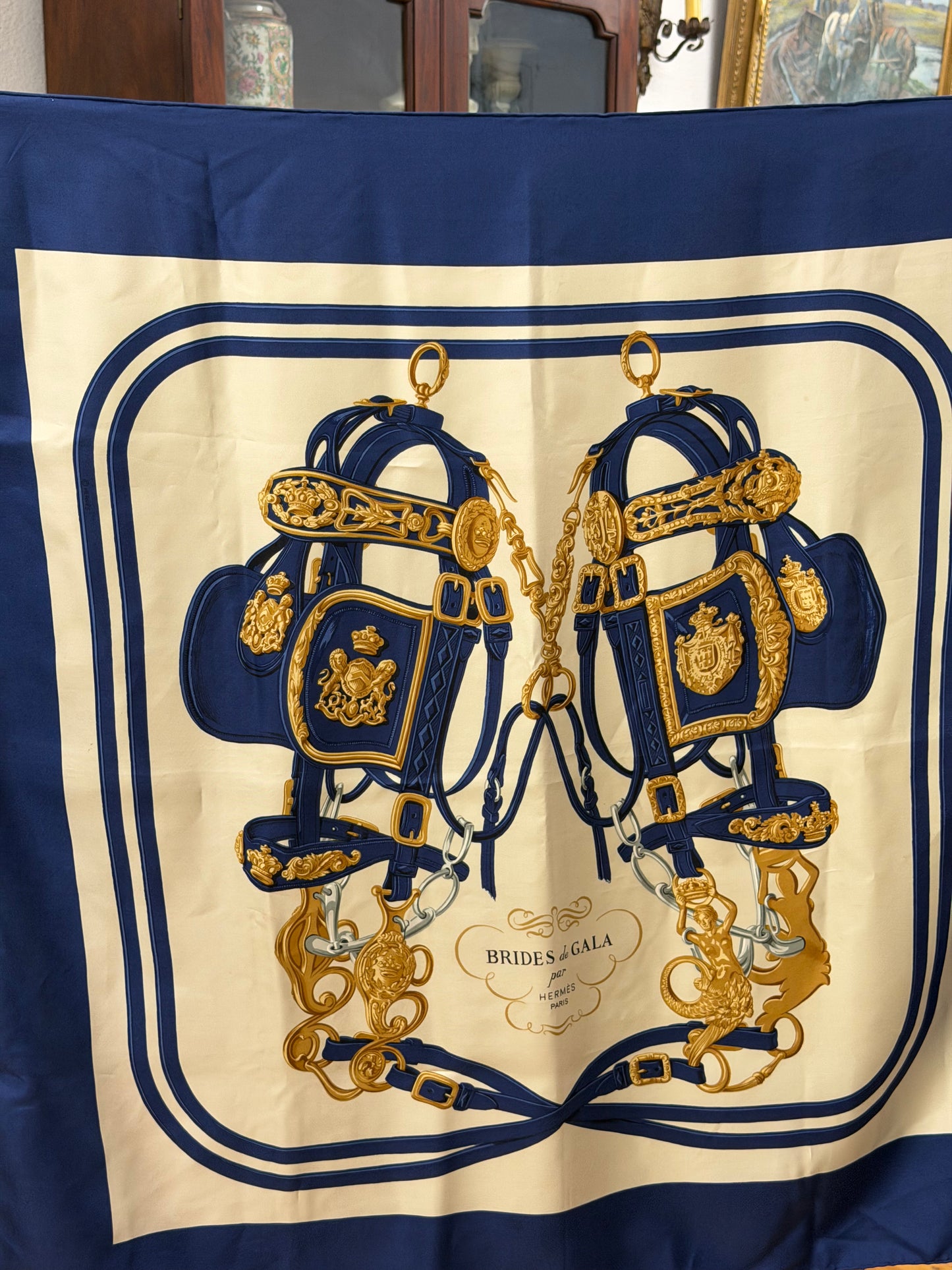 Hermès Brides de Gala Silk Scarf | 1957 Design