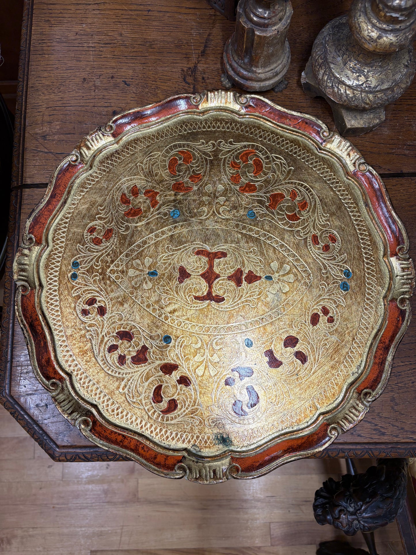 Vintage Florentine Tray
