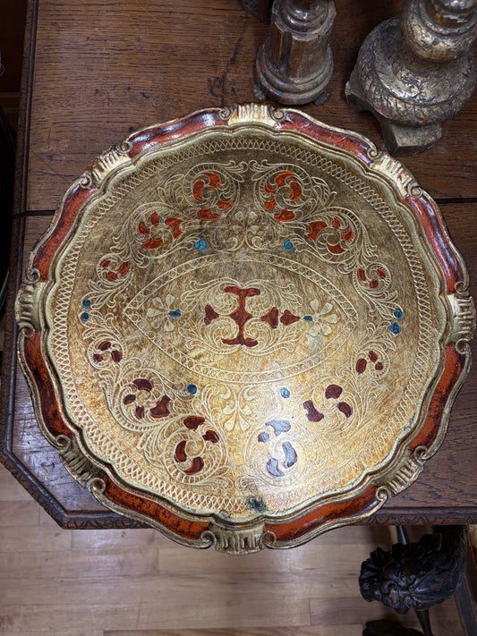 Vintage Florentine Tray