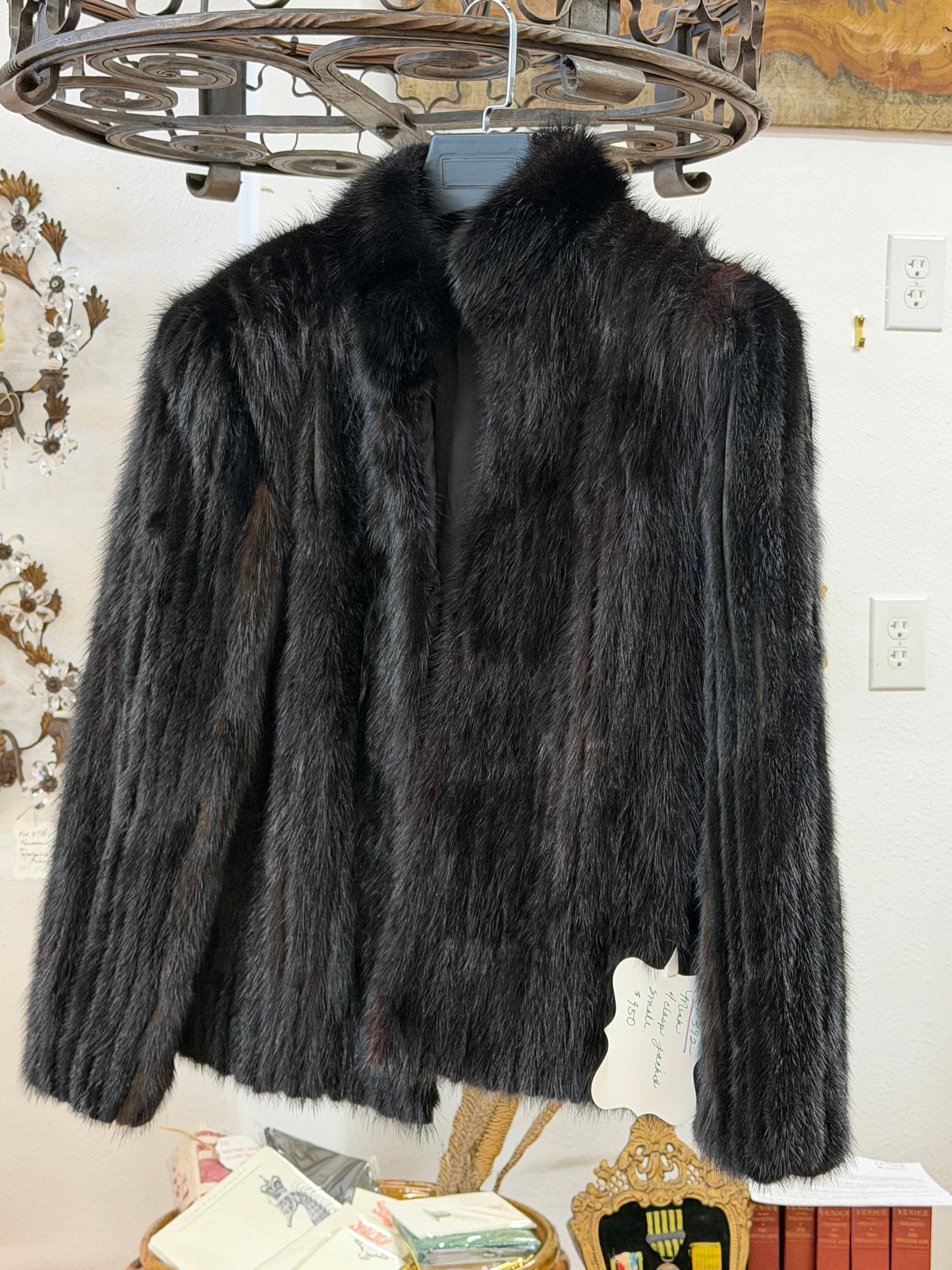 Mink Coat, 4 Clasp Jacket, Small