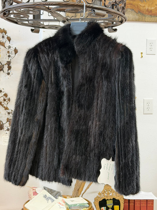 Mink Coat, 4 Clasp Jacket, Small