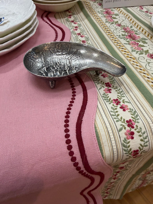 Danish Silverplate Comote