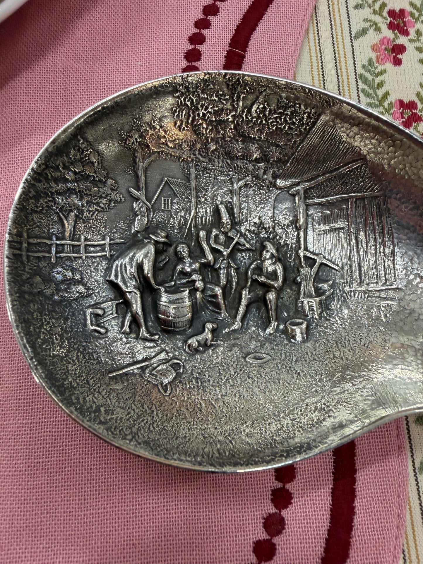 Danish Silverplate Comote