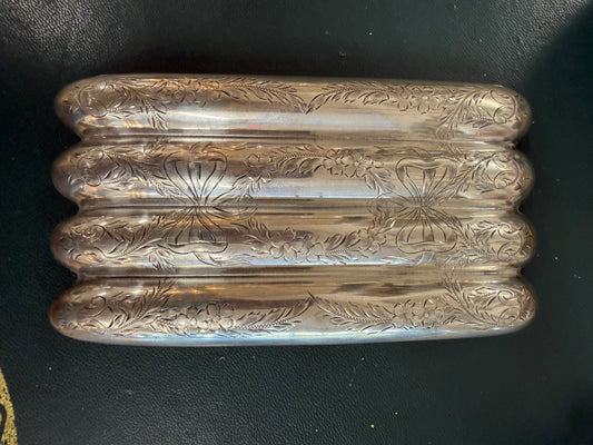 Sterling Silver Cigar Holder By Webster Silver Co. - American Circa 1886-1928