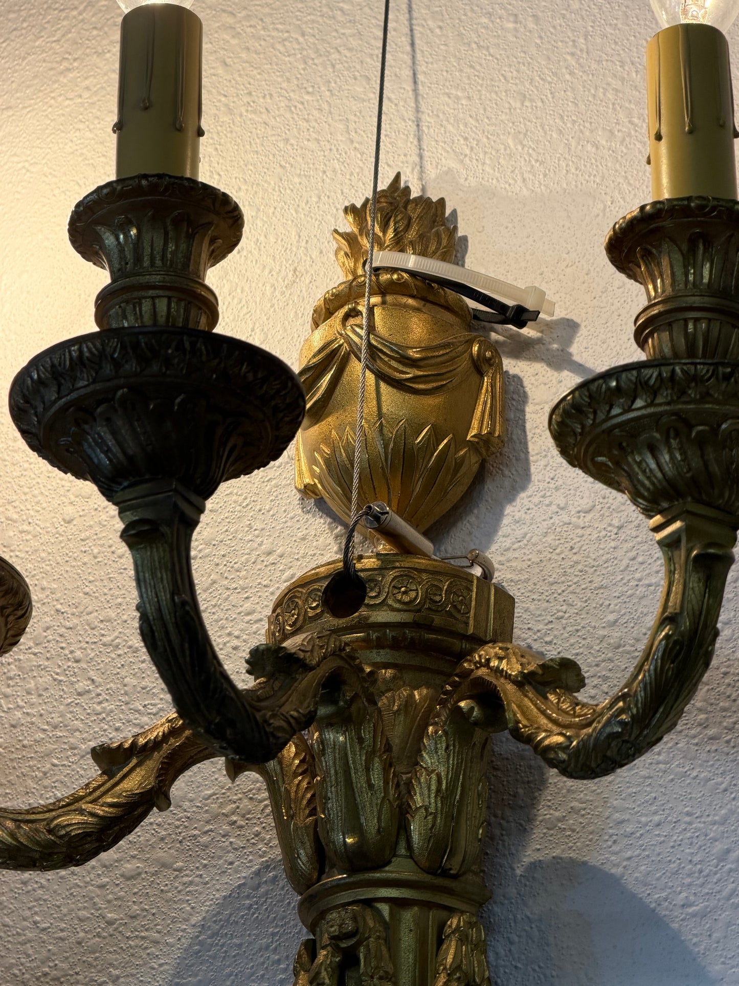 Pair Of French Wired Sconces