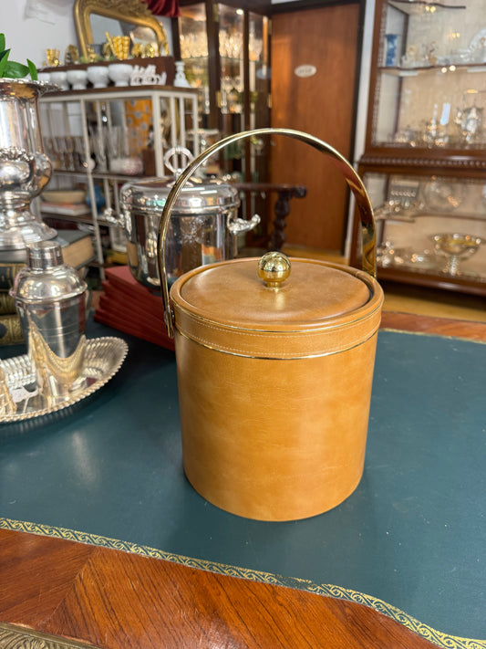 Vintage Vinyl Ice Bucket