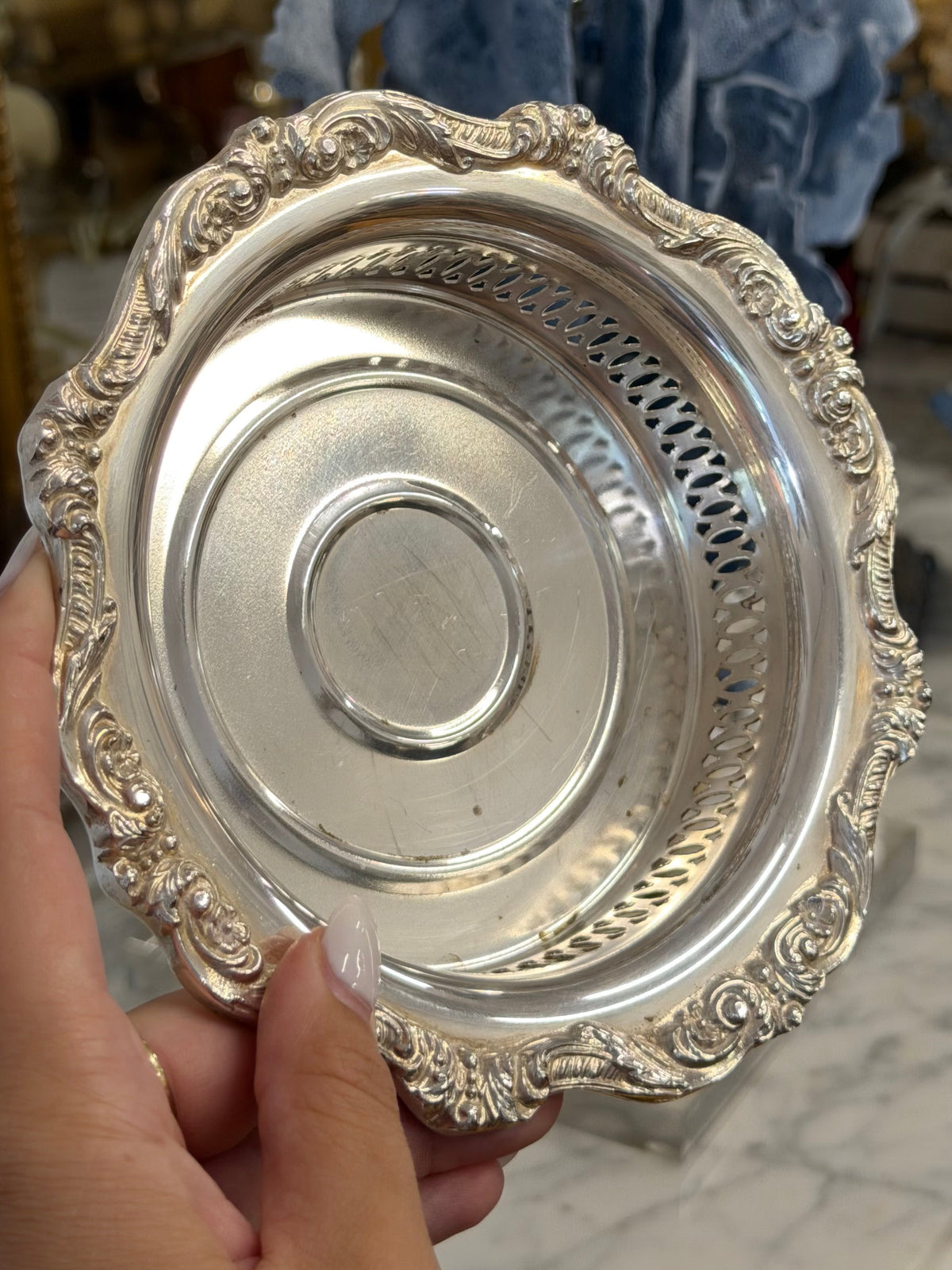 Towle Silver Plate Wine Coaster
