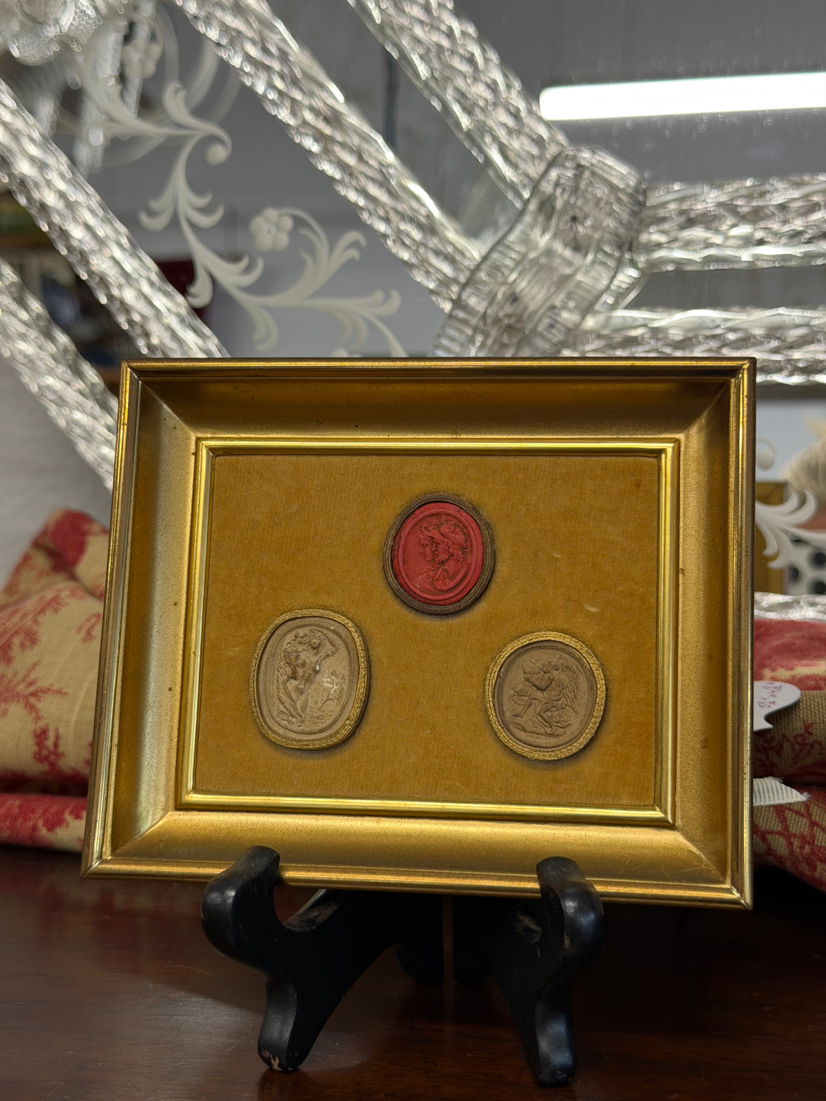 19th Century Grand Tour Intaglios Featuring Wax and Plater Cameo Seals