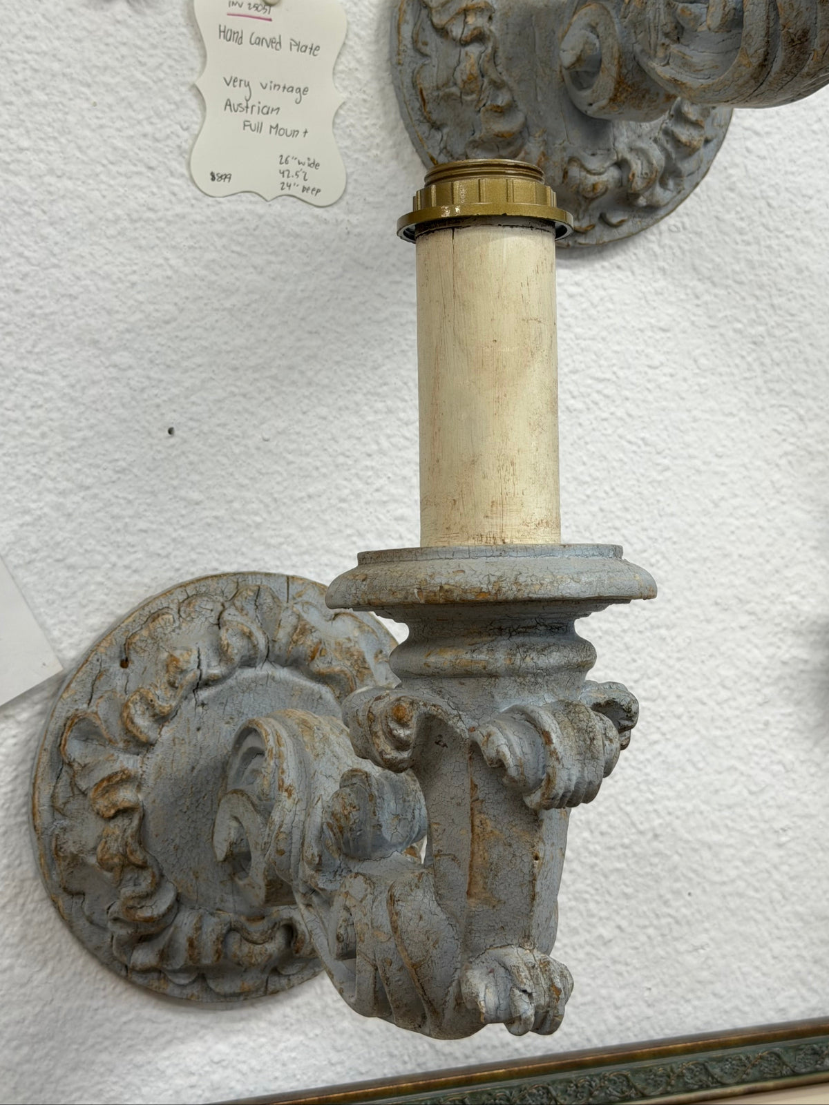 Pair of 19th CenturyAntique Italian Sconces