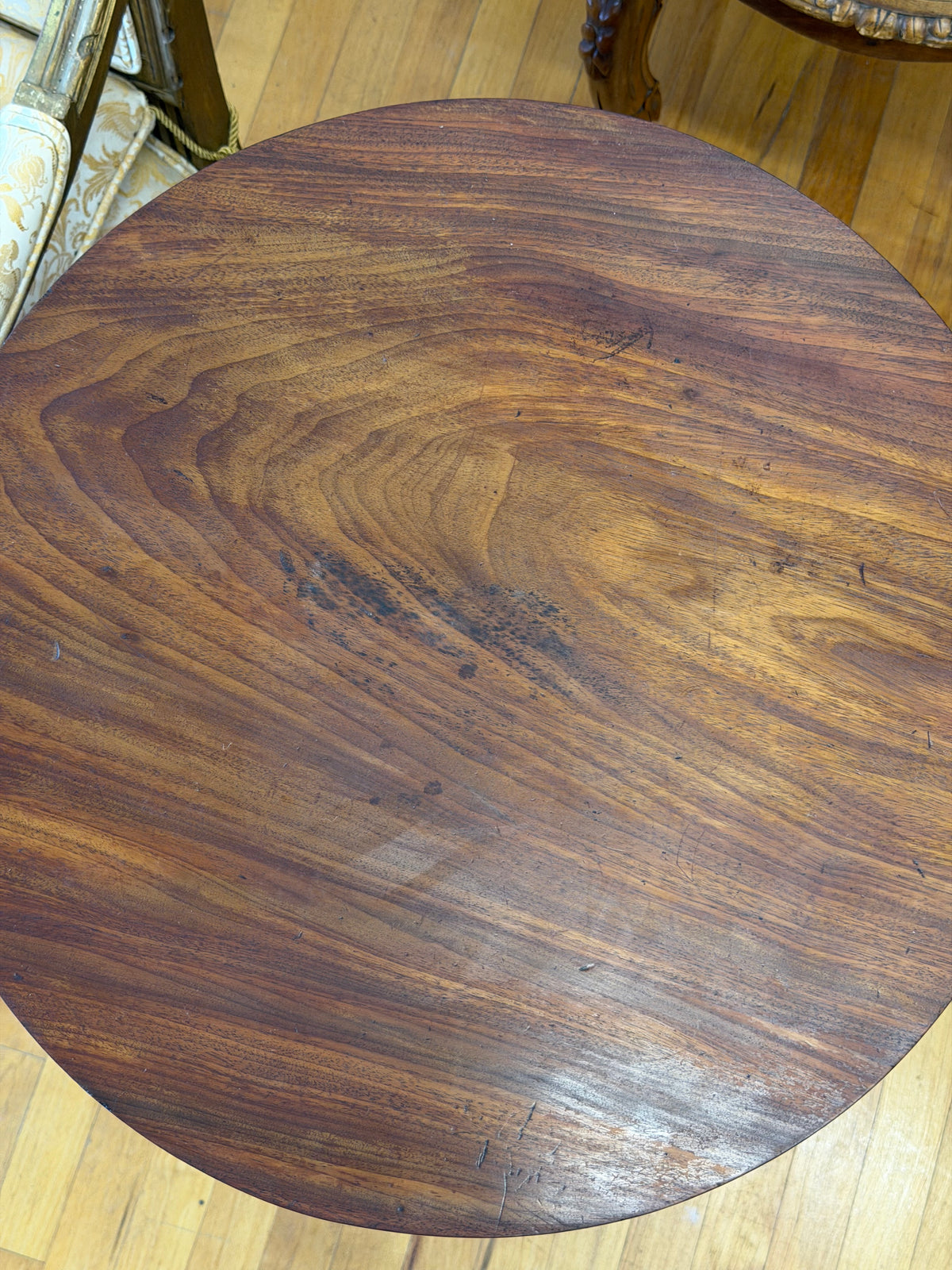 Antique Wine Table 1840s Mahogany