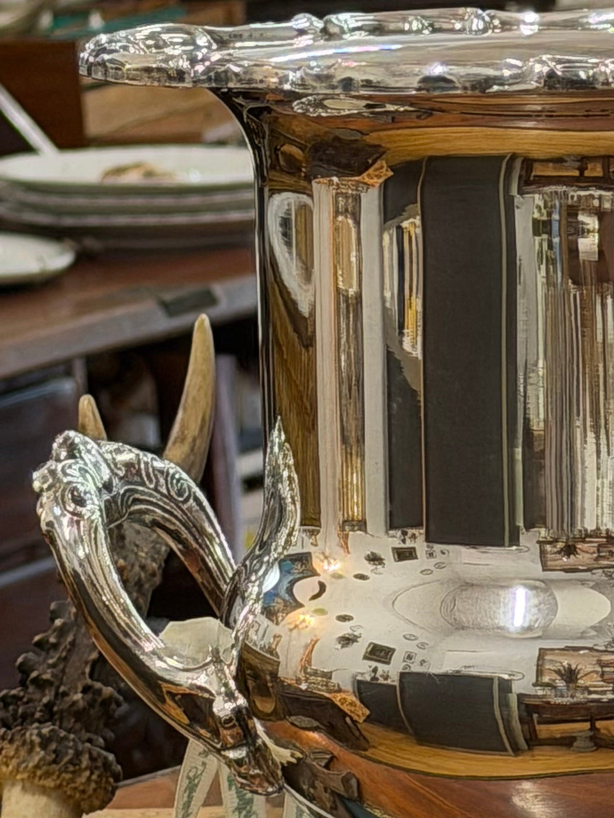 Vintage Wallace Silver Champagne Bucket