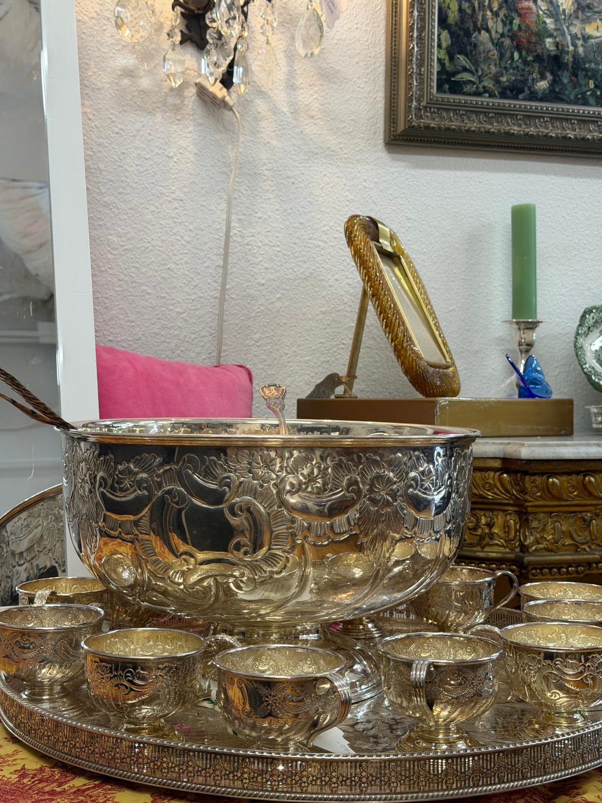 England Sheffield Silverplate TRAY