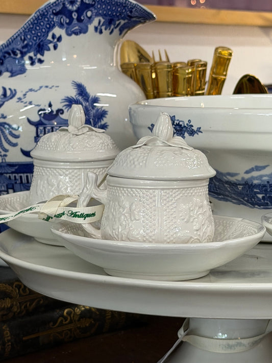 Mottahedeh Pots De Creme Set of 7