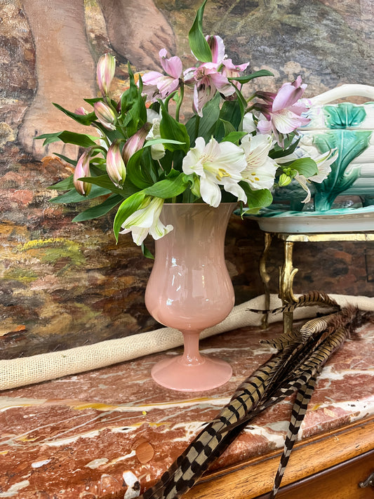 Pink Opaline Vase