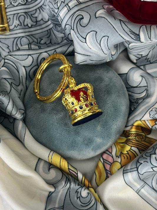 Crown Keyring New From Edinburgh Castle in Scotland