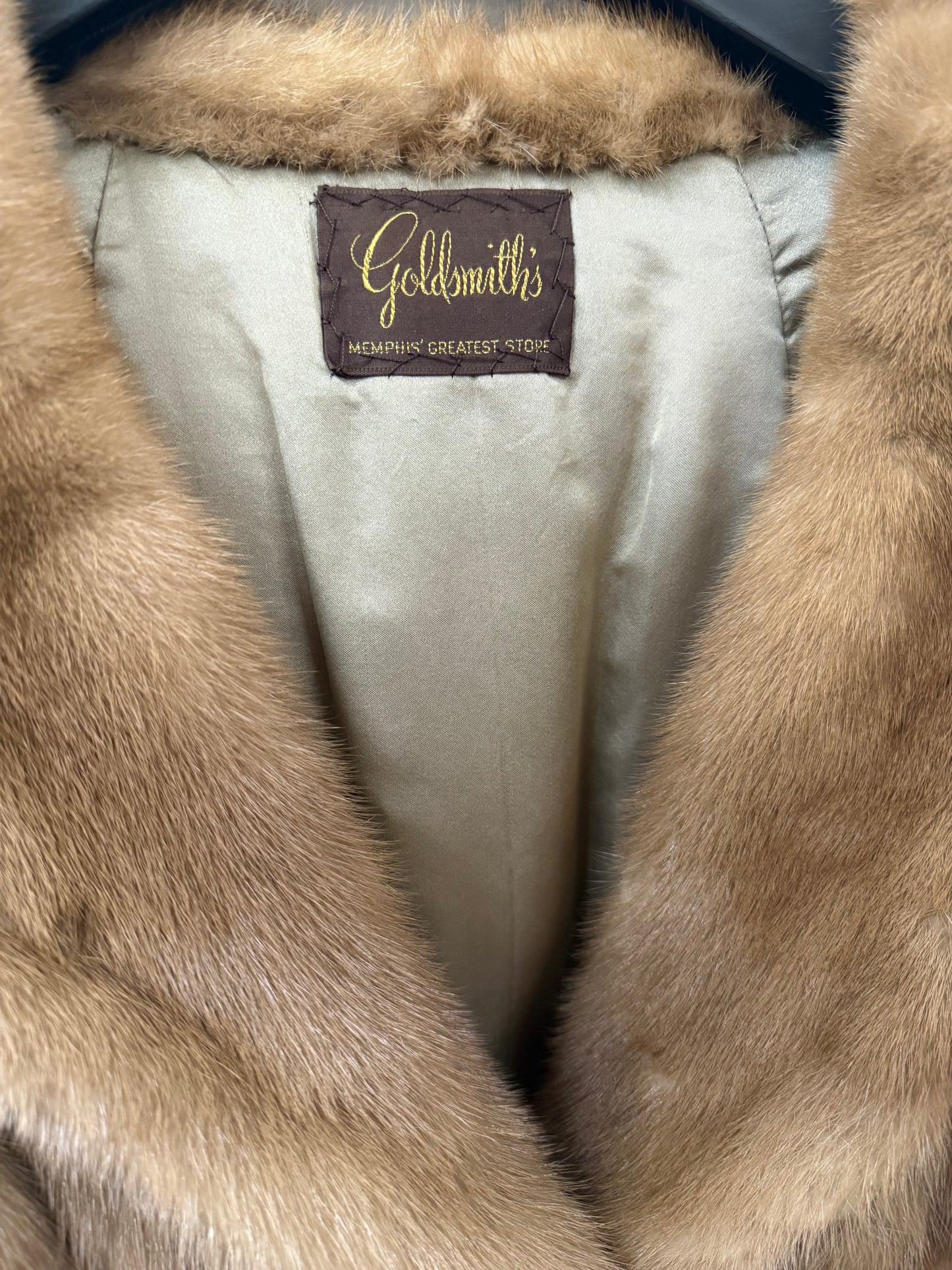 Goldsmiths Mink Fur Coat, Autumn Haze