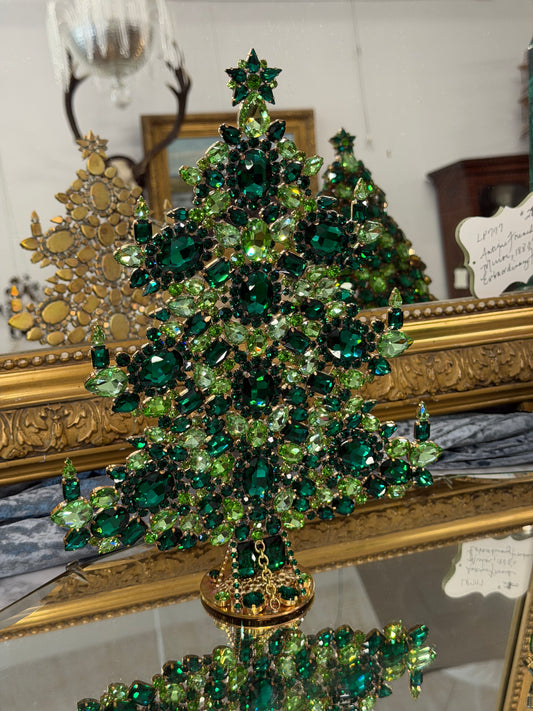 Czech Handmade Winter Christmas Tree | Green