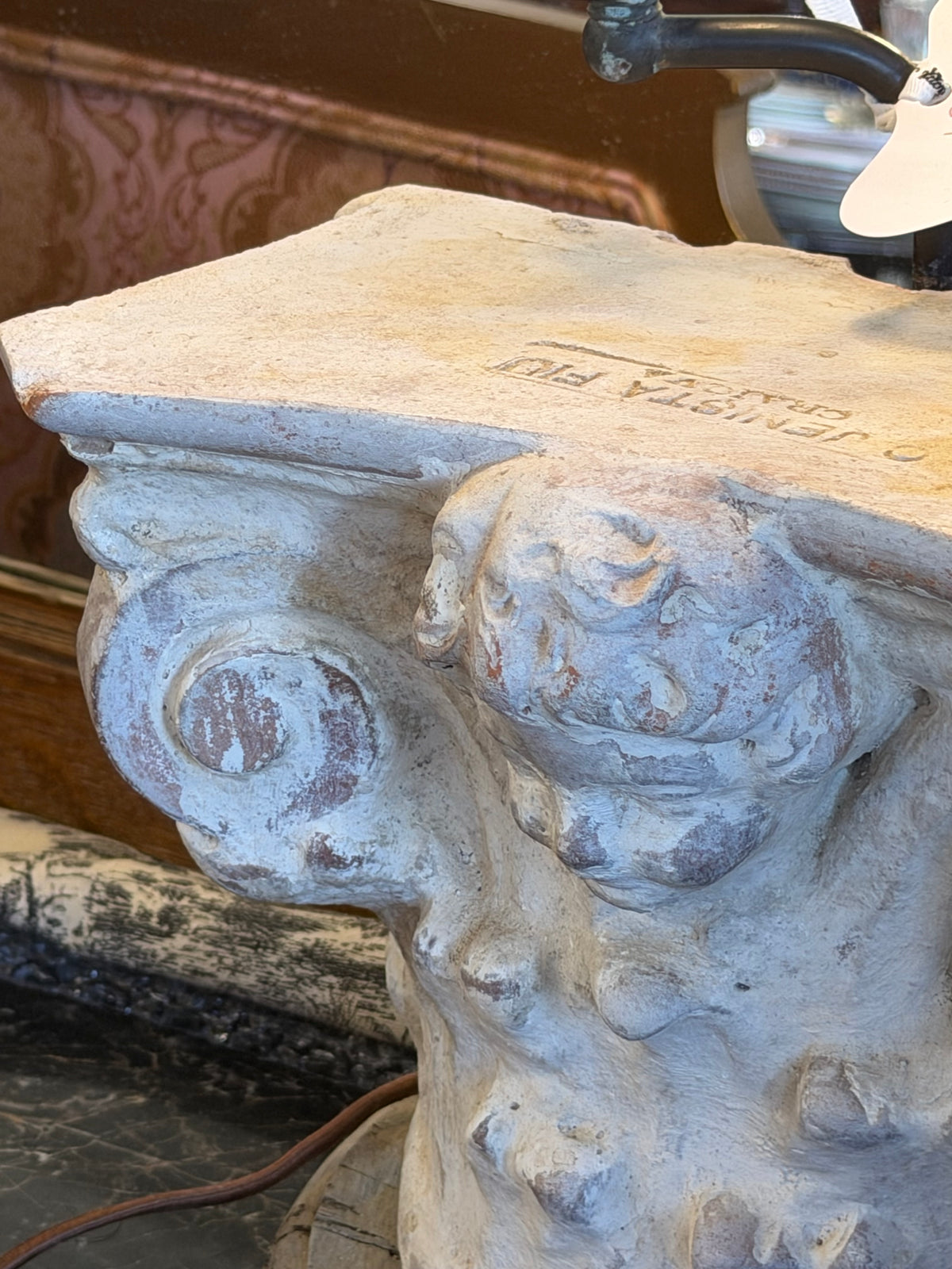 talian Peace Angel Lamp | Parma, Italy