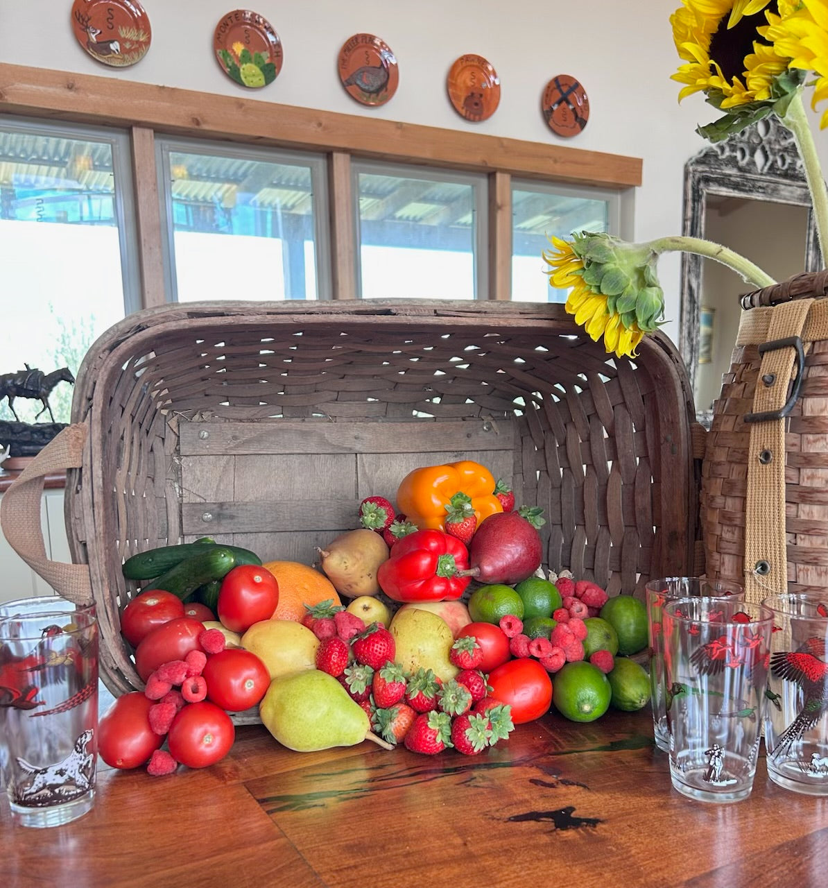 Vintage English Basket