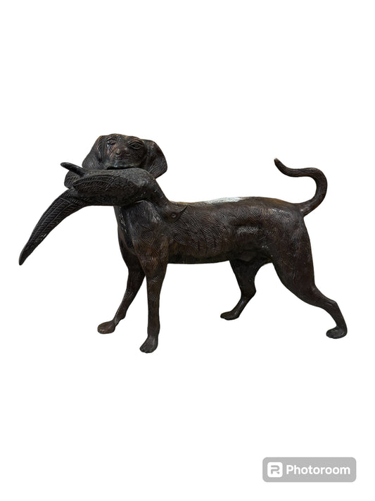 Exquisite Bronze Dog