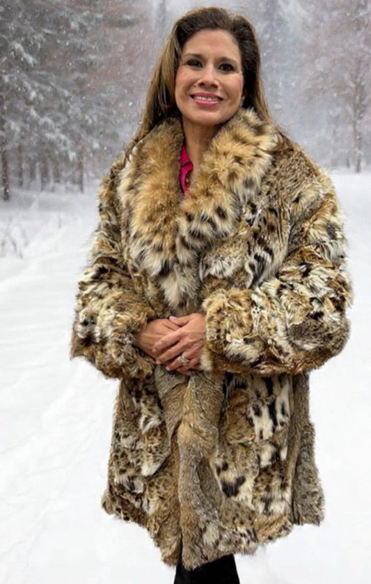 Morris Kaye & Sons Lynx Fur Coat