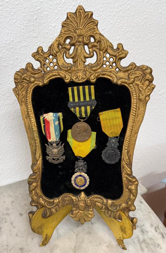 Displayed War Medals