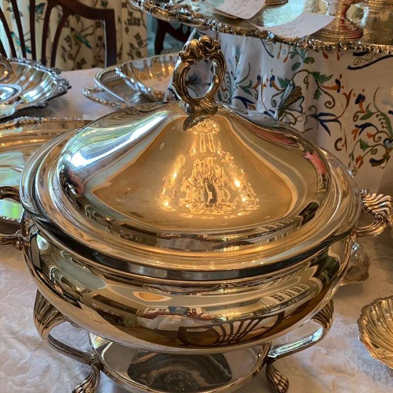 Silverplate Chafing Dish